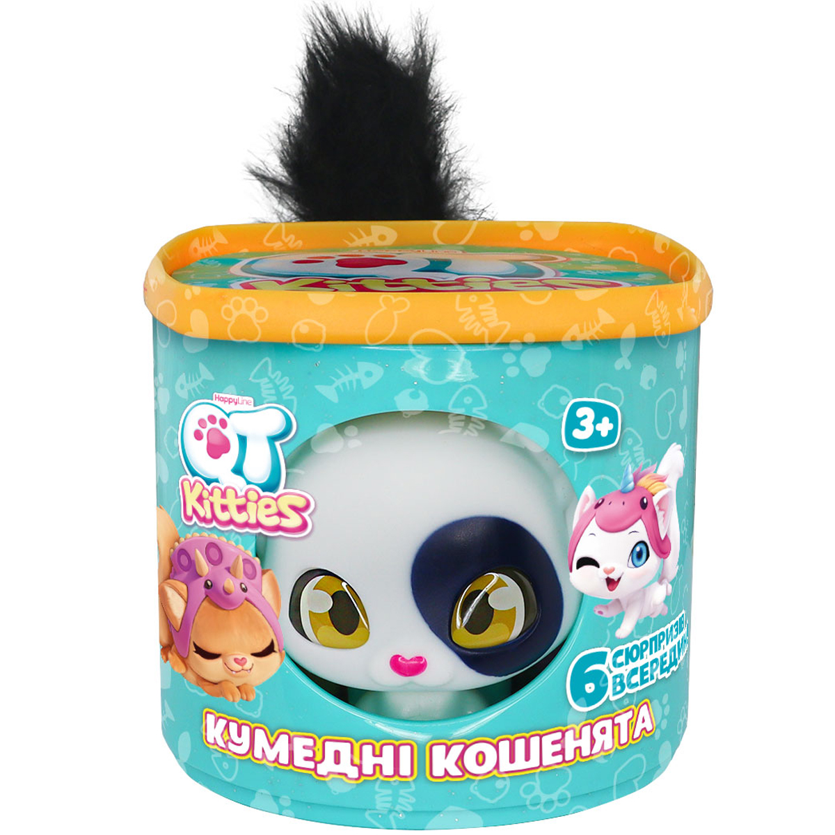 Набір фігурок іграшкових QT Kitties серія Кумедні кошенята (117481