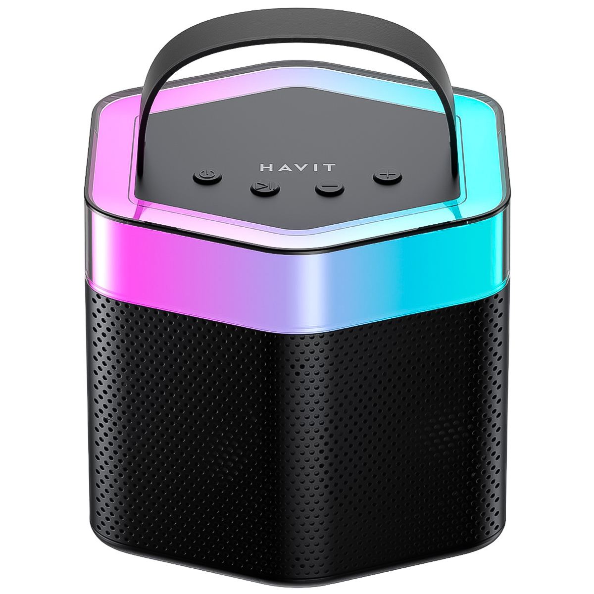 Колонка портативна з мікрофоном HAVIT SK895BT RGB чорна 6 Вт