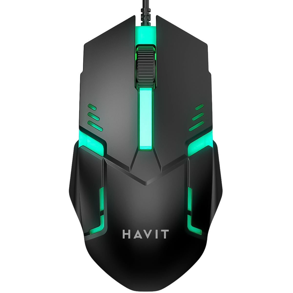 Миша комп'ютерна дротова HAVIT MS4238 USB чорна (124867) - купити