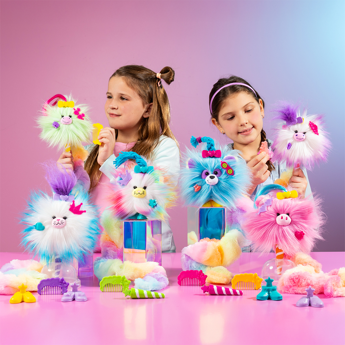 Іграшка м'яка колекційна COTTON CANDYKINS W2 Пухнастий улюбленець