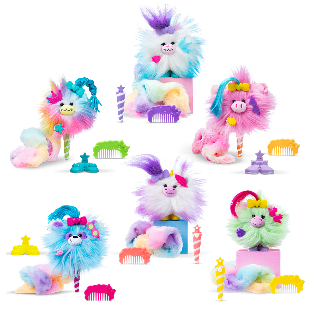Іграшка м'яка колекційна COTTON CANDYKINS W2 Пухнастий улюбленець