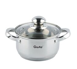 Каструля з кришкою GUSTO Nuovo d=18 см 2,4 л