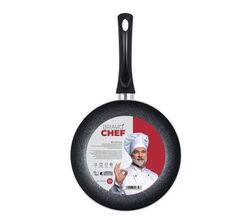 Сковорода алюмінієва штампована антипригарна BRAVO CHEF d=24 см