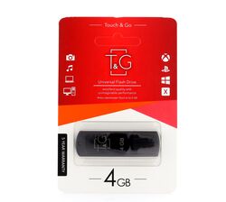 Флеш-карта 4 GB USB T&G Classic чорний