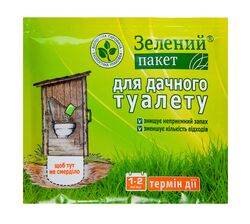 Засіб для дачного туалету Зелений пакет 30 г