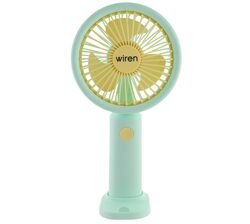 Вентилятор портативний акумуляторний Wiren 9,5х6х18,5 см