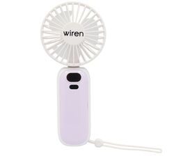Вентилятор портативний акумуляторний Wiren 8,5х4,5х18 см