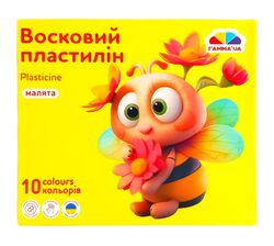 Пластилін восковий Гамма Малята 10 штук в упаковці