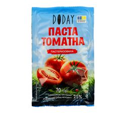 Паста томатна пастеризована Doday 70 г