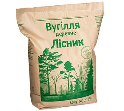 Вугілля деревне Лісник 1,5 кг