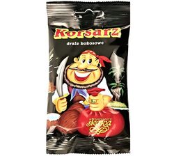Драже Корсар зі смаком кокоса 60 г