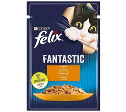 Корм для котів Felix Fantastic курка пауч 85г