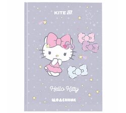 Щоденник шкільний тверда обкладинка KITE серія Hello Kitty