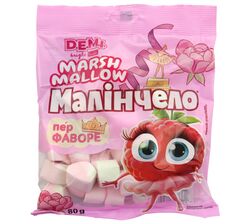 Маршмелоу D.E.M.I. Малінчело Пер Фаворе 80 г