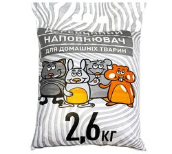 Наповнювач для домашніх тварин деревинний 2,6 кг