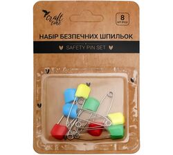 Набір шпильок безпечних Craft time 8 шт