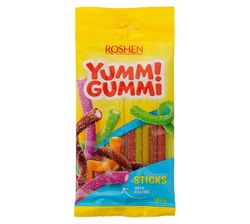 Цукерки желейні Yummi Gummi Sour Sticks 70 г