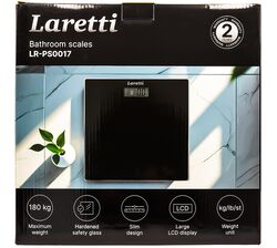 Ваги підлогові електронні скляні Laretti LR-PS0017