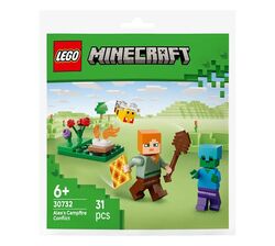 Конструктор дитячий LEGO Конфлікт біля багаття Алекса 31 деталь арт.30732