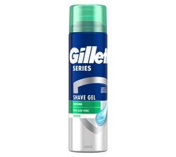 Гель для гоління GILLETTE TGS Sensitive Skin з алое 200 мл