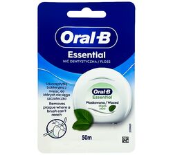Нитка зубна ORAL-B Essential з м'ятою 50 м
