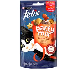 Ласощі для котів Felix Party Mix Гриль Мікс 60 г