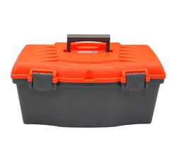 Ящик для інструментів пластиковий ALEANA-PRO оранжевий 12"