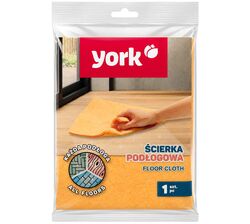 Ганчiрка для миття пiдлоги YORK помаранчева 50х58 см 1 шт