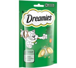Ласощі для котів DREAMIES зі смаком котячої м'яти 60 г