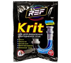 Засіб для видалення забруднених труб гранульований REF Кrit 65 г