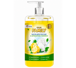 Засіб для миття посуду For my FAMILY Лимон 960 мл