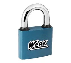 Замок навісний з ключами WERK IP-2950W 50 мм