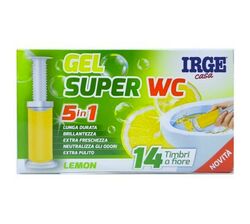 Засіб для унітазу точковий гелевий IRGE Стіки Lemon 45 г