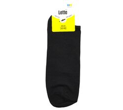 Шкарпетки-сліди чоловічі гладкі Lette мікс р.29-31