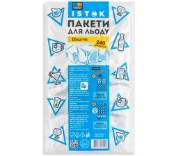 Пакети для заморожування льоду ISTOK 240 крижинок/пач.