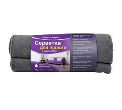 Серветка для миття пiдлоги мікрофібра Максус Плюс
