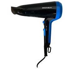 Фен для волосся GRUNHELM GHD-580 2 швидкості 2 режими чорно-синій 2100 Вт