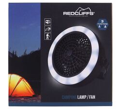 Вентилятор портативний LED підсвітка REDCLIFFS OUTDOOR