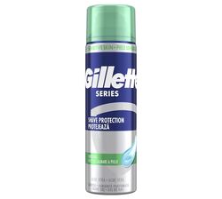 Гель для гоління GILLETTE TGS Sensitive Skin з алое 200 мл