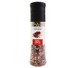 Суміш перців горошком SUNSPICE Райдужна, млинок 150 г