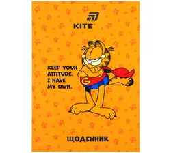 Щоденник шкільний тверда обкладинка KITE серія Garfield арт.GF26-262
