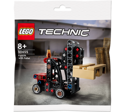 Конструктор дитячий LEGO Навантажувач із піддоном 78 деталей 30655