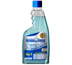Засіб для миття скла, дзеркал Wash&Free запаска 500 мл