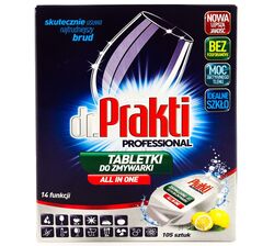 Таблетки для посудомийних машин dr.Prakti 105 штук