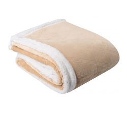 Ковдра флісова SOHO Plush hugs Beige 200х220 см