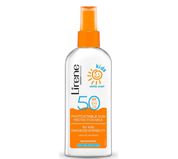 Молочко сонцезахисне дитяче Lirene Sun Ваніль SPF50 150 мл