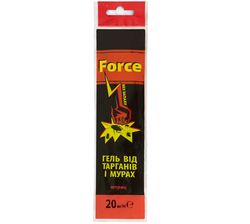 Гель від тарганів та мурах ТМ Force шприц 20 мл
