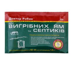 Засіб для вигрібних ям Доктор Робік 106 75 г