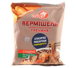 Вермішель гречана швидкого приготування негостра Skorovarka Курка з грибами 75 г