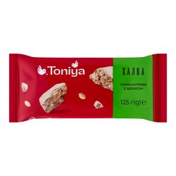 Халва соняшникова Toniya з арахісом 125 г